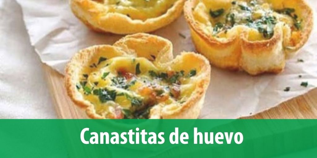 Canastitas de huevo